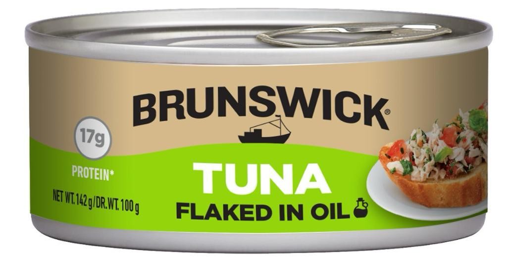 Brunswick® Flaked Tuna in Oil – 142g