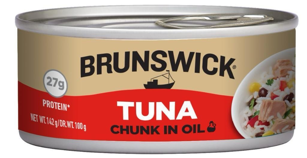 Brunswick® Chunk Tuna in Oil – 142g